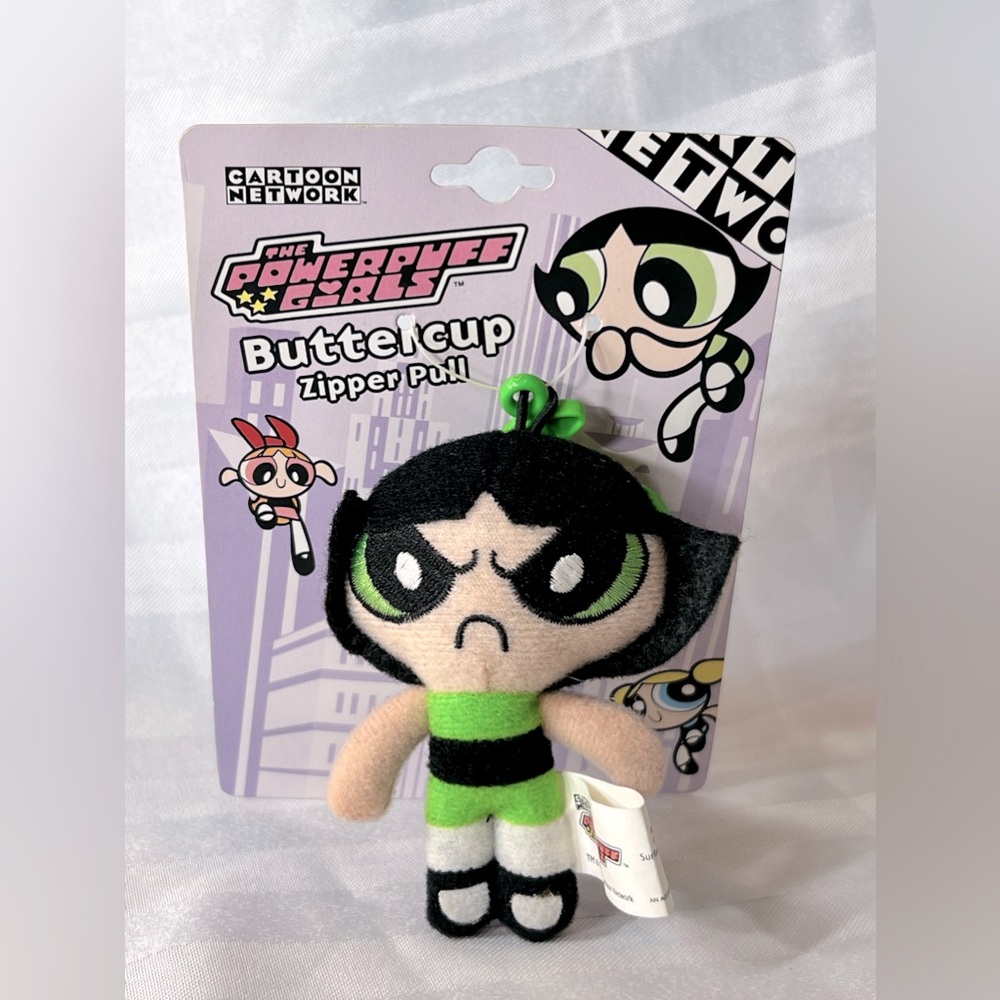 Y2K Powerpuff Girls “Buttercup” keychain 💕